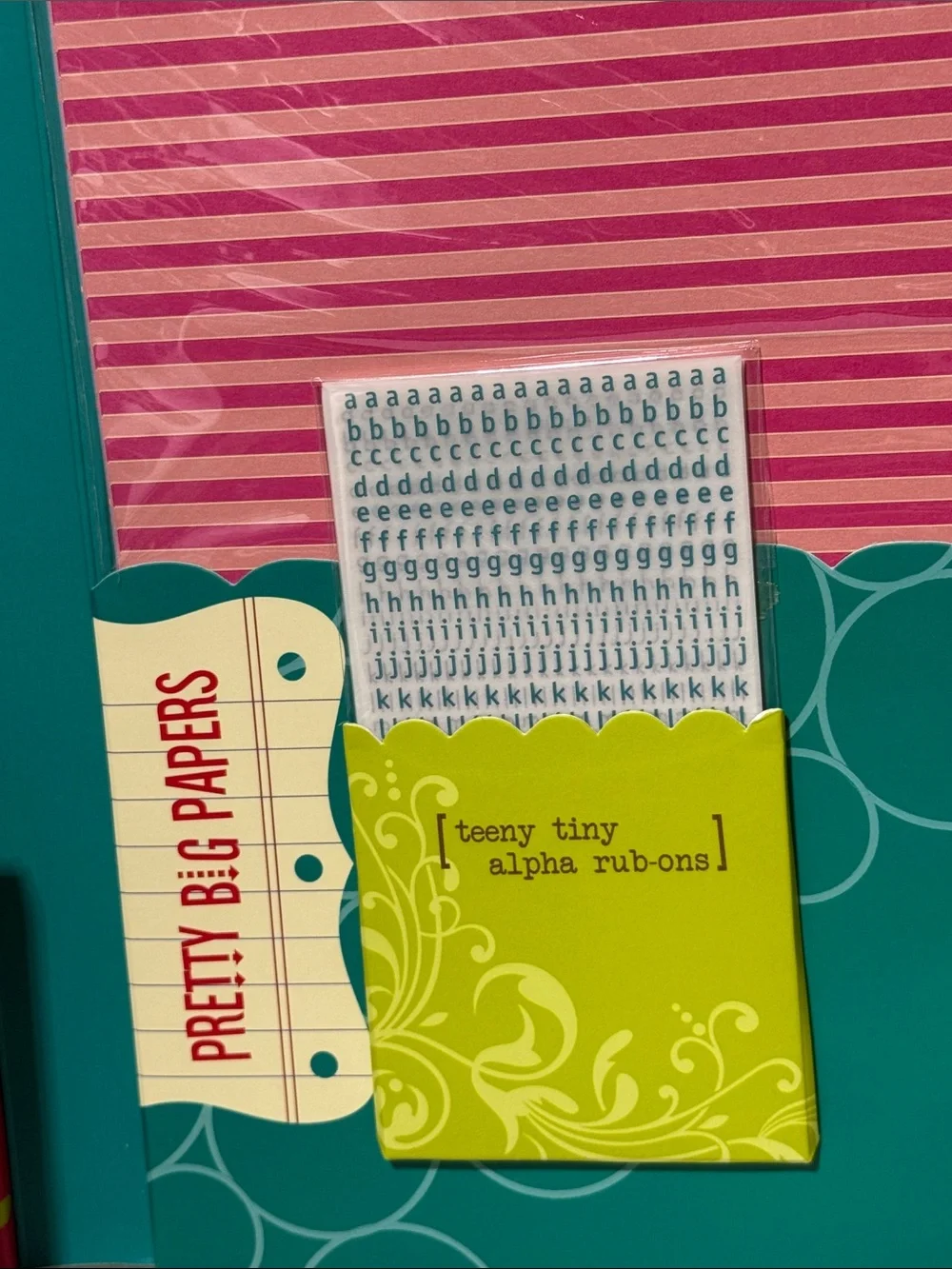 Overstuffed Green Paper & Sticker Kit by - Picture 3 of 15